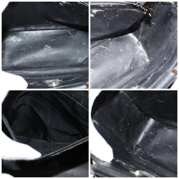 GUCCI Hand Bag Leather 2way Black 000 2058 0307 6 Auth ep10542 - Picture 16 of 16